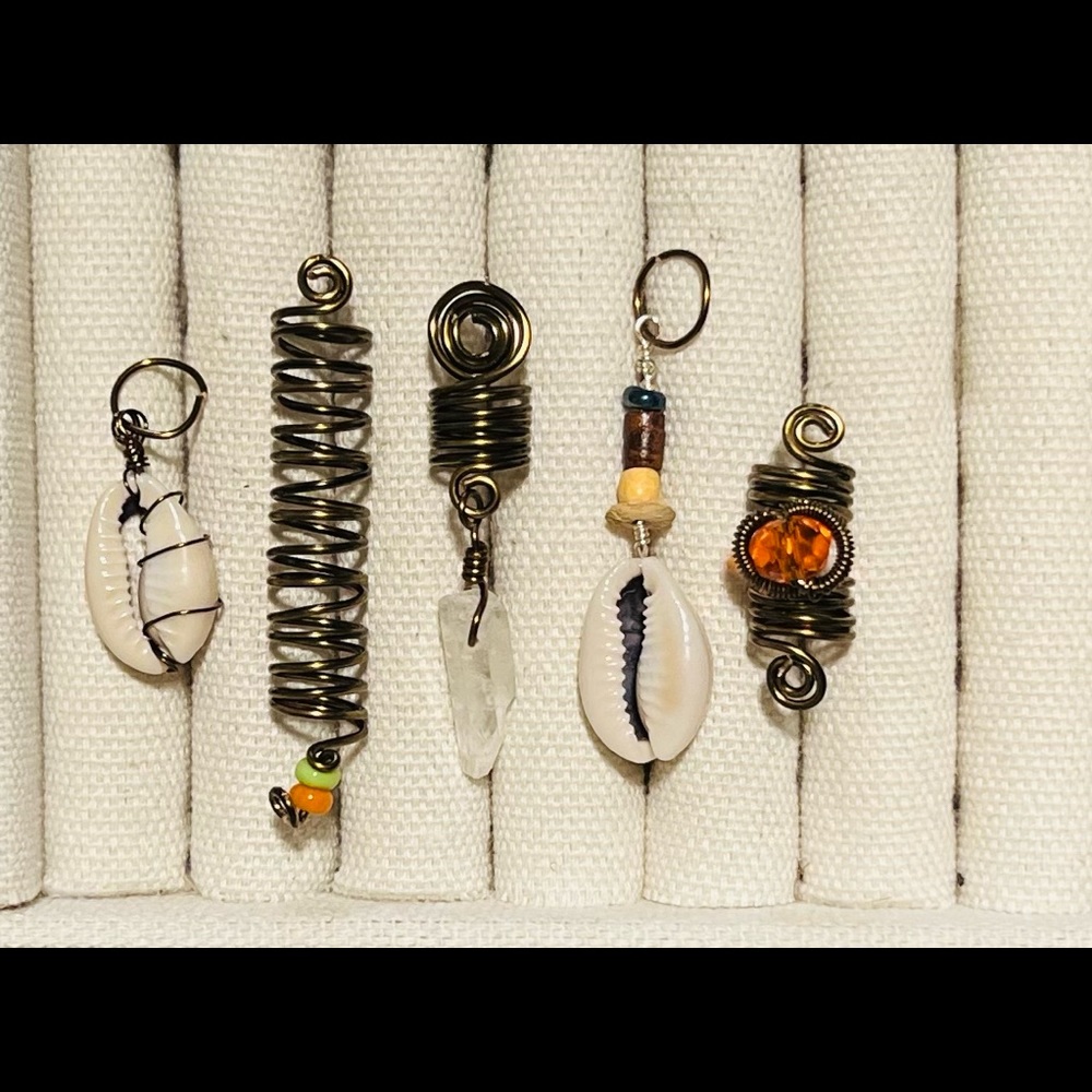 African dreadlock beads for braids or locs